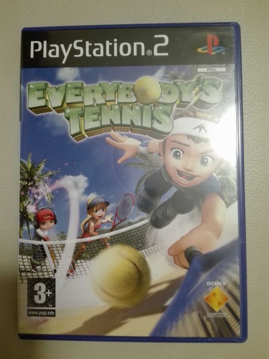 Jogo PS2 Everybody's Tennis em excelente estado