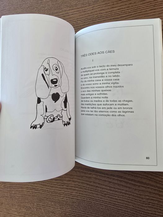 Livro "Animália - Odes aos Bichos" Autografado