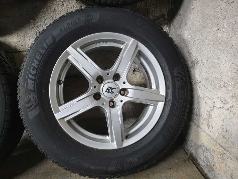 Felgi aluminiowe RC R16 5x112 6,5JX16H2 ET 33 VW Skoda Audi Seat