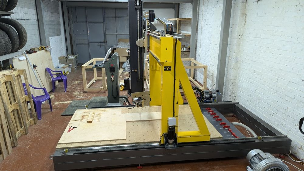 Станок чпу 5д. Пять осей фрезер!