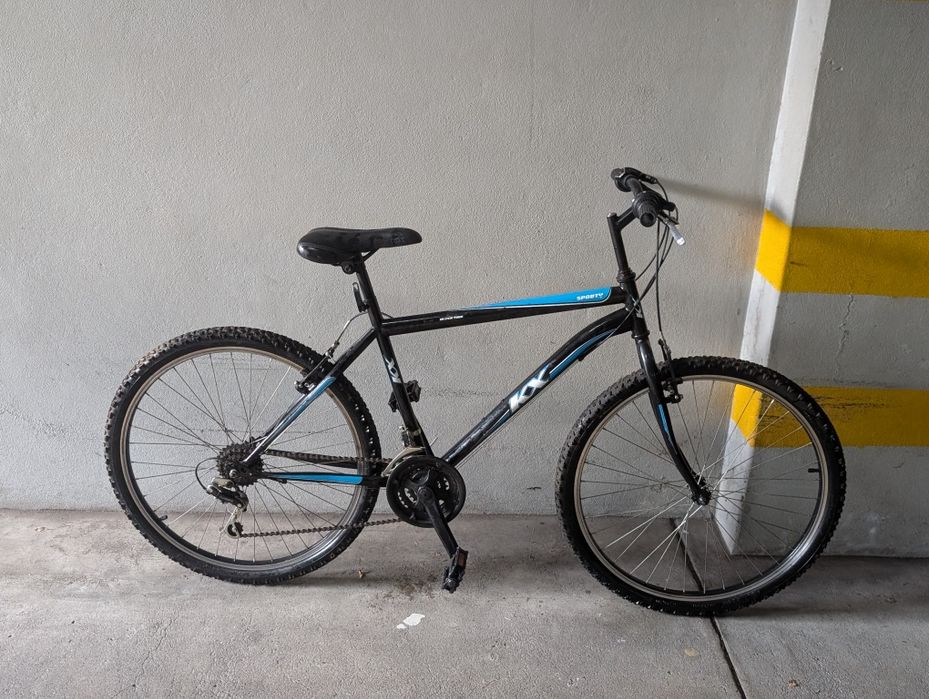 bicicleta BTT KX sporty com mudanças