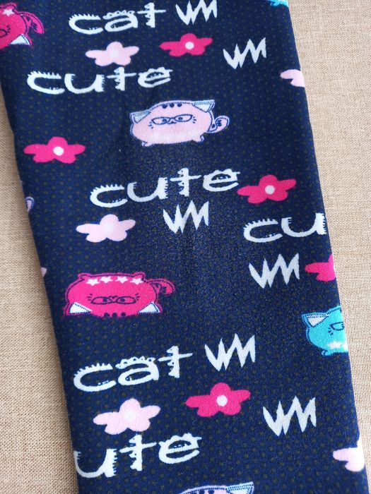 Legginsy dziewczęce ocieplane, rozmiar 110, Zestaw