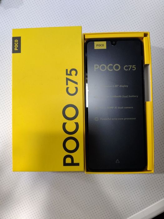 Poco C75 nowy+ etui i szkło w zestawie
