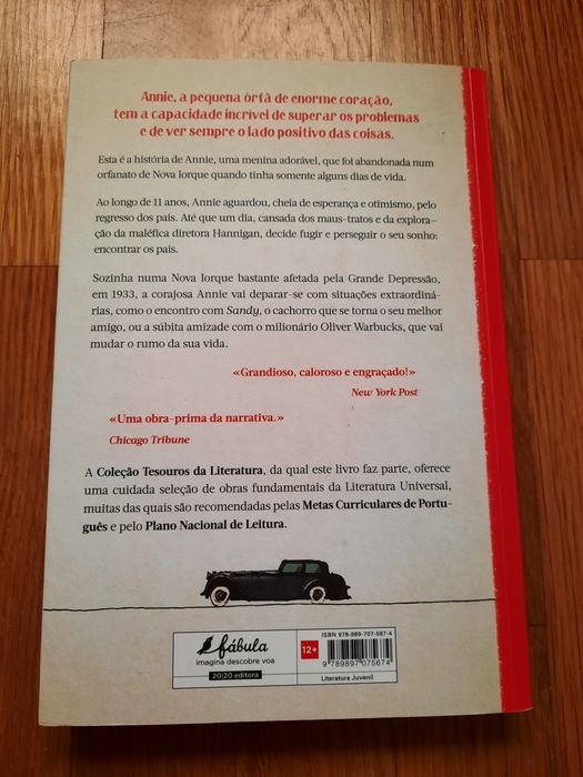 Livro Annie de Thomas Meehan