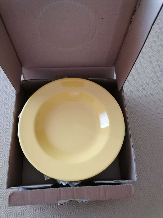 6 Pratos de Sopa - Vista Alegre (NOVOS)