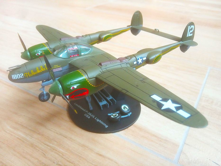 1:72 Lockheed P-38J Lightning USAAF, 459th FS Twin Dragons, 1944.