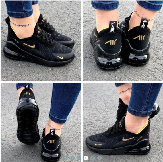 Nike Max 270. Rozmiar 40. Czarne Z ote. ZAMOW