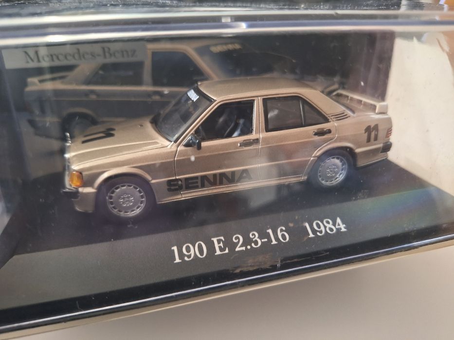 DeAgostini  Mercedes 190E 2.3 - 16 Senna i inne [1/43]