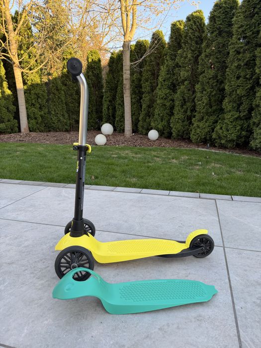 Hulajnoga Oxelo B1 żółta zielona