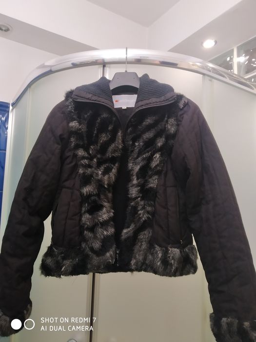 Kurtka damska z futerkiem