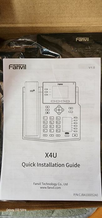 Профессиональный IP-телефон Fanvil X4U