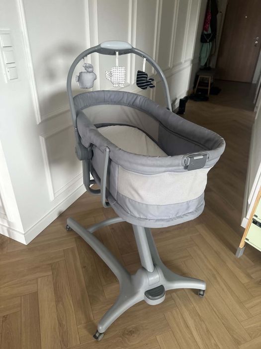 Chicco baby hug 4w1 z materacem plus wanienka z przewijakiem