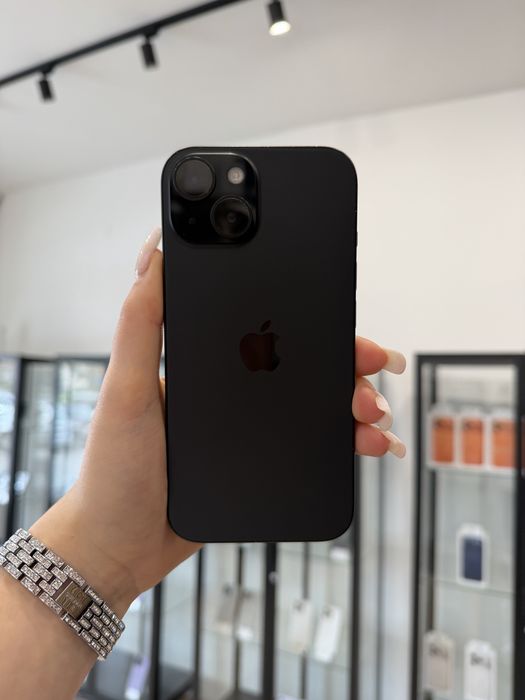 Telefon iPhone 15 128GB Czarny Apple Gwarancja iTrade
