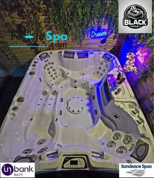 Luksusowe jacuzzi ogrodowe idealne na zime Sundance 880 Maxxus raty !