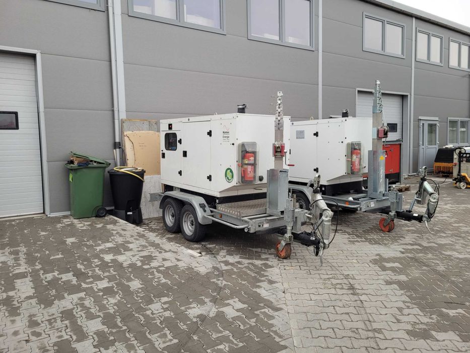 Wynajem agregat prądotwórczy 100kVA 80kW Kielce Busko Ostrowiec