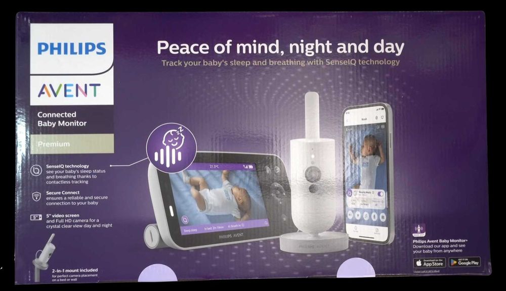 Niania elektroniczna Philips Avent Premium SenseIQ SCD971/26