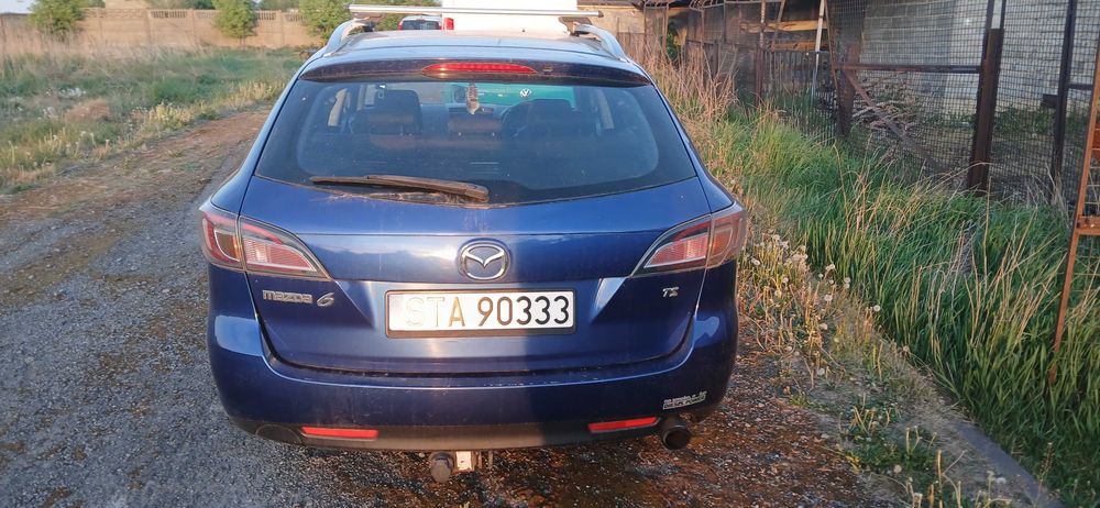 Mazda 6 gh kombi 34J maska ,zderzak, drzwi i inne