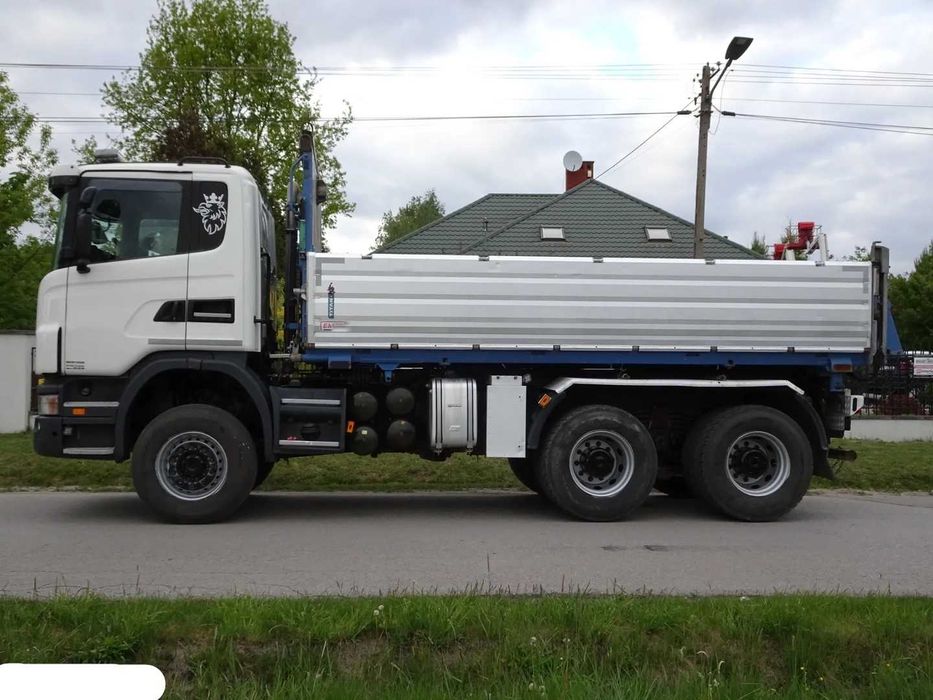 SCANIA G440 Napęd 6x6  Wywrotka 3W  Blokady  Hydroburta  stan BDB