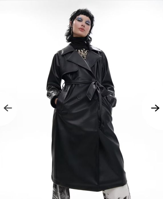 Тренч еко-шкіра Cropp