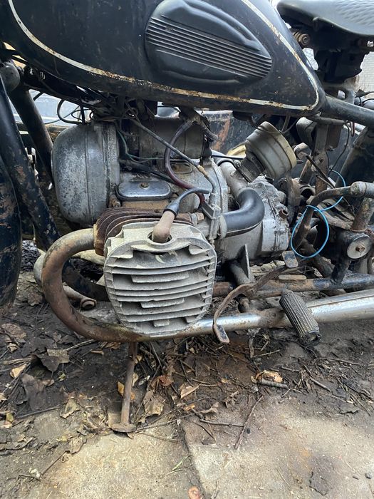 Мотоцикл Днепр МТ 9, К 650, 1971 год