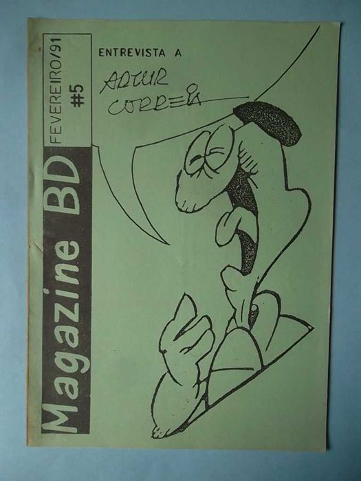 Fanzines portugueses de Banda Desenhada, ver fotos.