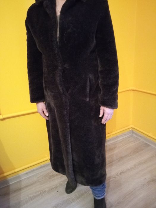 Futro skórzane oryginalne z norki