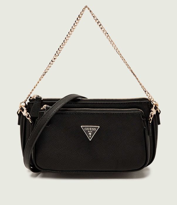 Guess NOELLE II - Cross body torebka czarna klasyczna