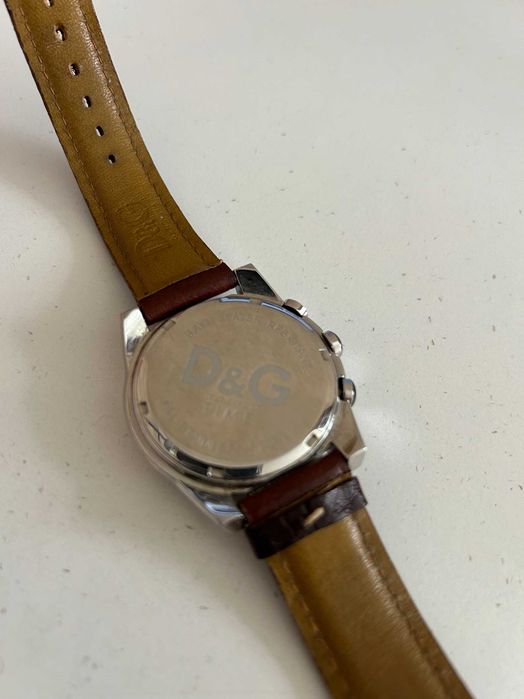 годинник D&G Dolce & Gabbana Time Chronograph 5 ATM Water Resistant, оригінал