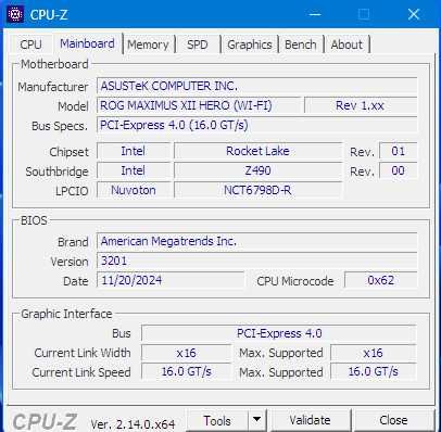 Asus ROG Maximus XII Hero