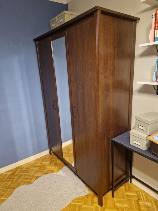 Szafa Ikea Brusali brązowa