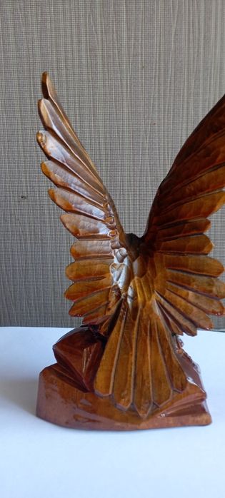 Статуэтка Орёл резной деревянный СССР