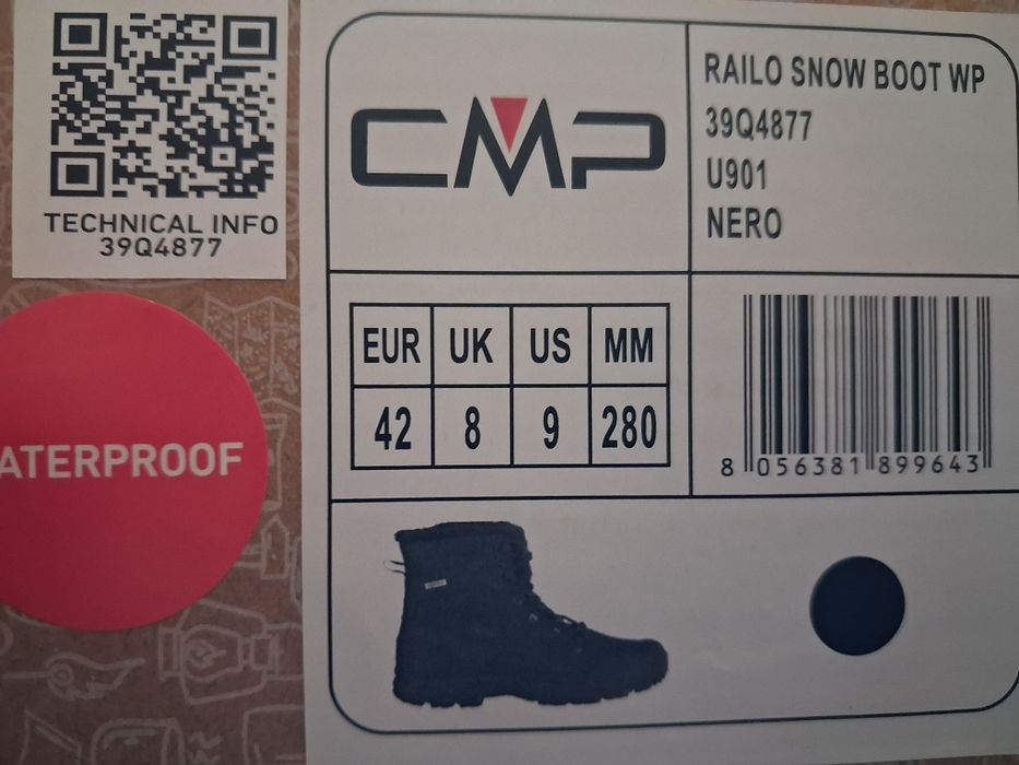 Buty ocieplane trekingowe