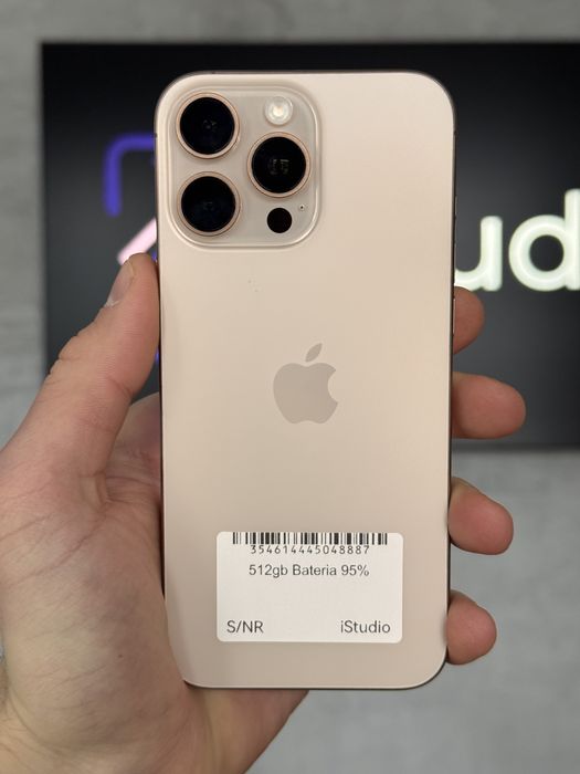 RATY 0% iPhone 16 Pro Max 512GB BATERIA 95% GWARANCJA 12 miesiecy!!!