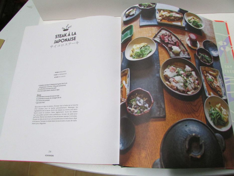 Livro culinária japonesa: "Tokyo - Les recettes culte" de Maori Murota
