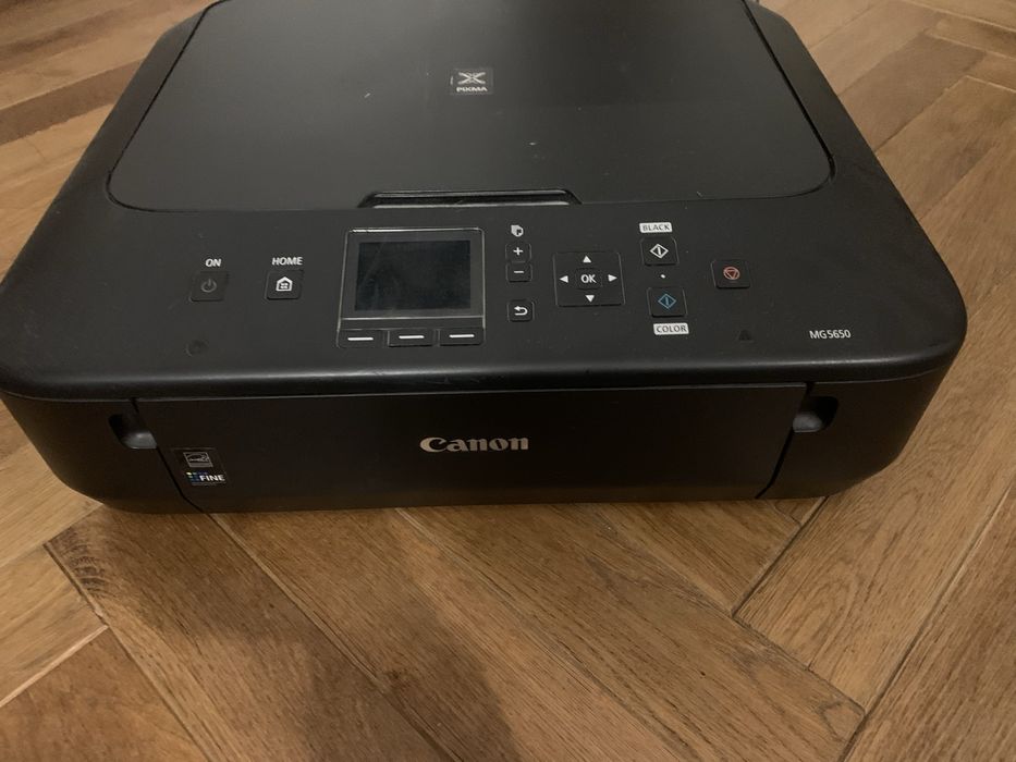 Drukarka Canon uszkodzona