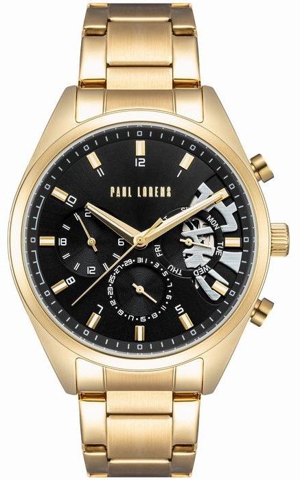 zegarek męski paul lorens pl20003b-1d1 + box