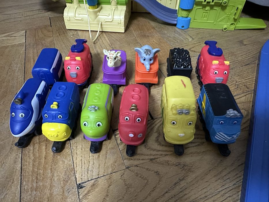 Залізниця чаггінгтон chuggington паровозики, колія