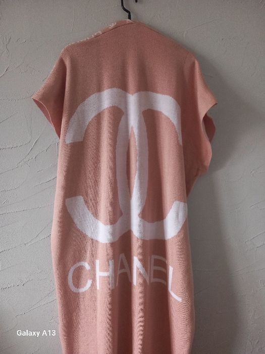 Chanel Długi do ziemi kardigan damski one size