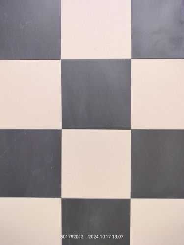Gres ściana/podłoga biała /czarna matowa satyna 9,8x9,8 10x10 gat.1