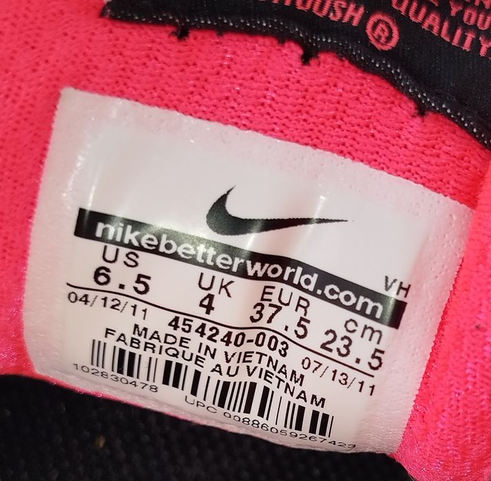 ОРИГІНАЛ Nike Dual Fusion 37р (23.5 см) бігові кросівки Nike беговые Кроссовки найк