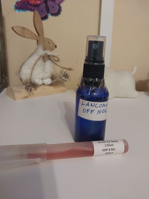 Zestaw Lancome. Limitowane Off now i La vie est belle l'elixir.