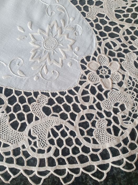 Conj 3 naperons Burano