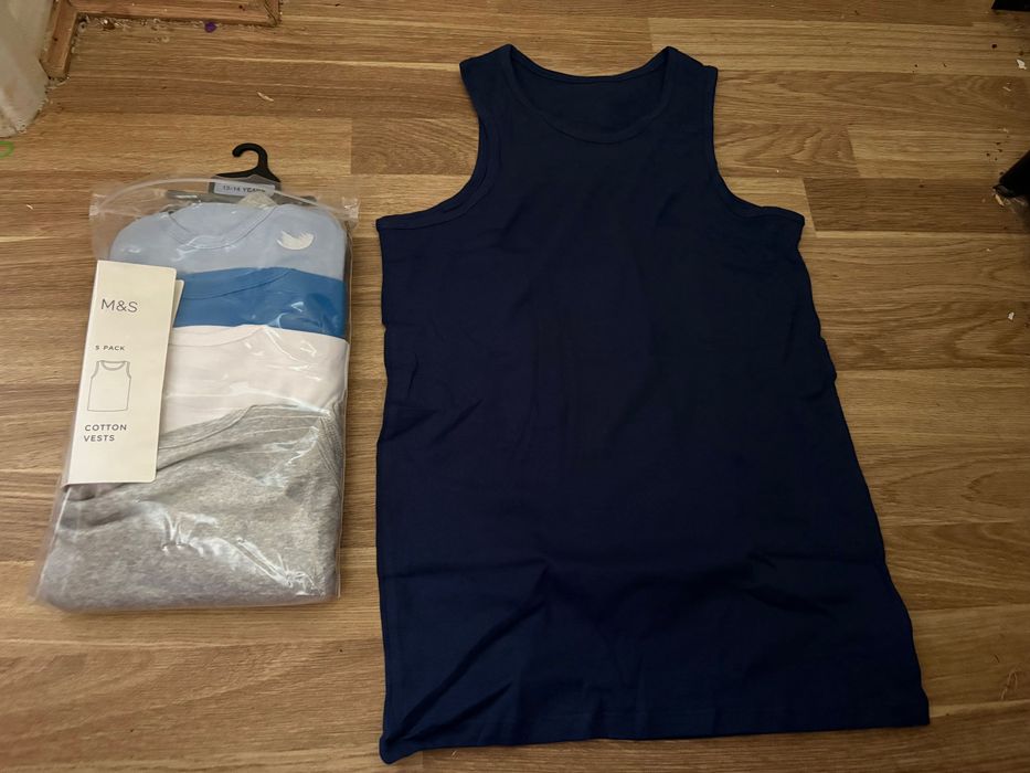 Новые майки мальчик M&S 14 13 12 11 10 9 8 7 6 5 2 года нові George