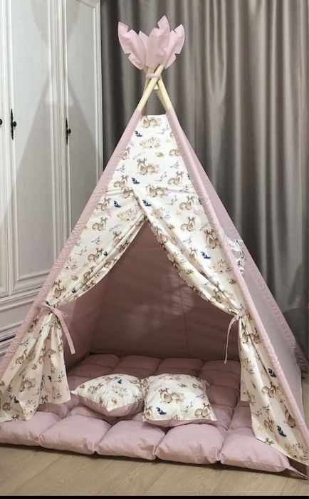 Дитячий вігвам для дівчинки