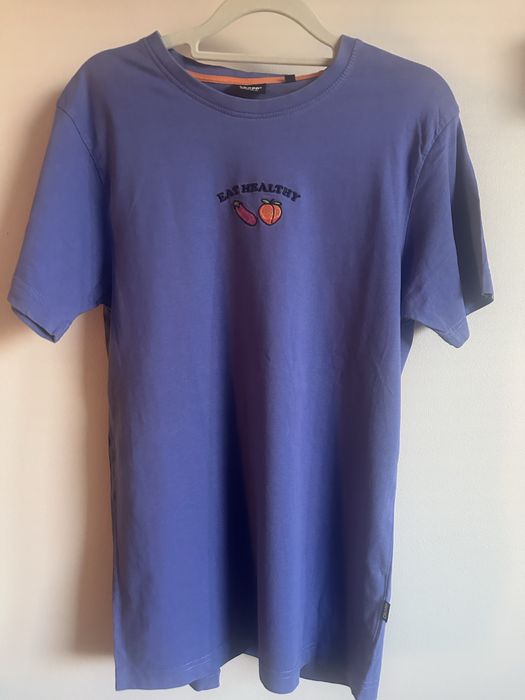 Koszulka fioletowa męska