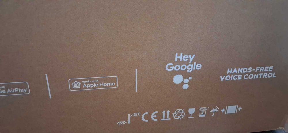 TLC GOOGLE tv 55' na caixa nova