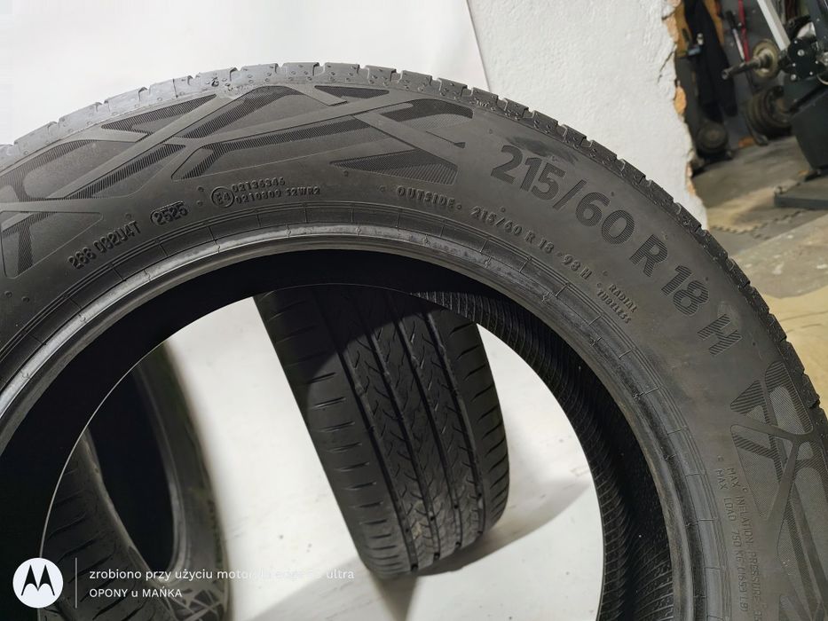Continental EcoContact 6Q 215/60/18 Opony Letnie DOT 2025