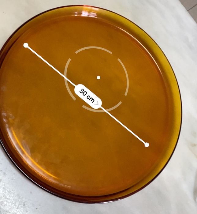 2 pratos pirex 30cm diametro