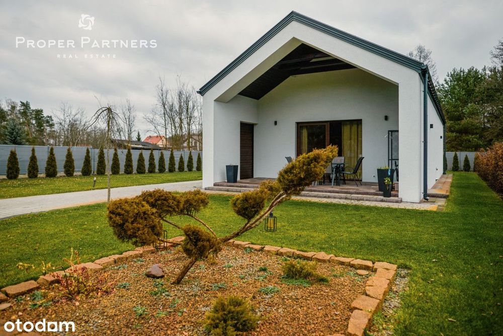 Kameralny, nowoczesny i wykończony dom pod lasem