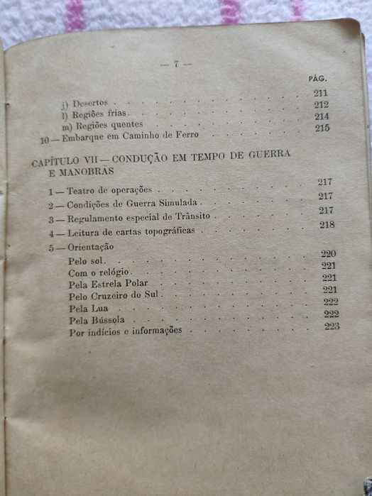 Manual condutor 1968 exército